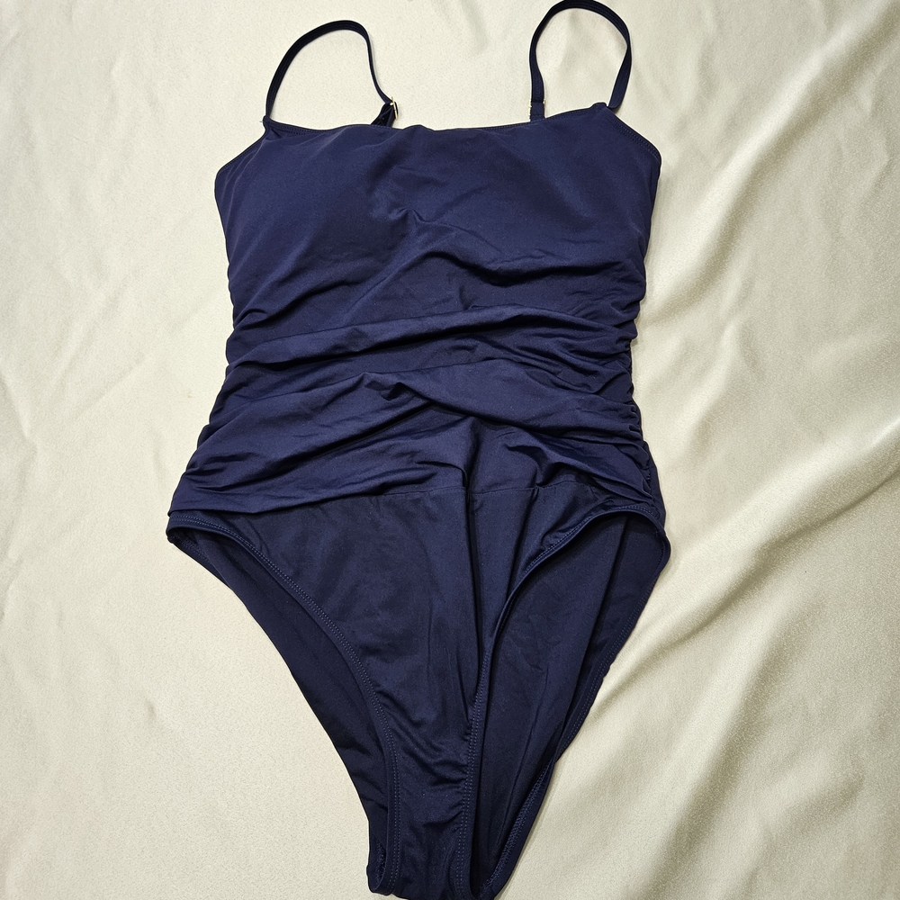 La Blanca Midnight Blue One Piece Swimsuit